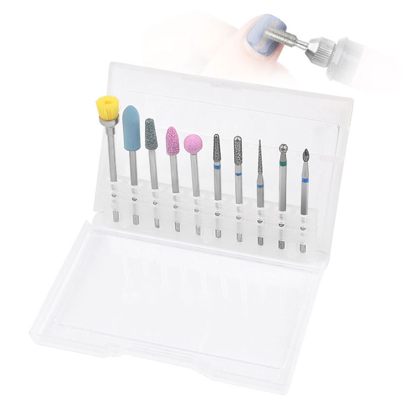 1 rinkinys Profesionalus elektrinis nagų gręžimo aparatas pedikiūro manikiūro gręžtuvas pedikiūro gręžimo rinkinys salono nagų gręžtuvas 20000 aps./min.