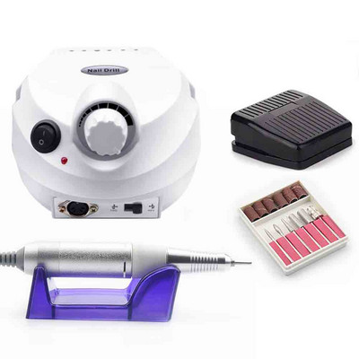 35000 RPM nagų gręžimo mašina manikiūro mašina nagų įranga manikiūro pedikiūro rinkinys elektrinis nagų dildė su pjaustytuvu nagų dailės įrankiu