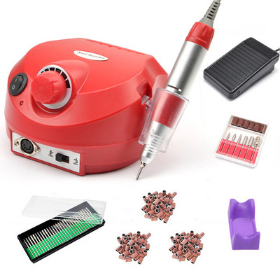 35000 RPM elektrinė nagų gręžimo mašina manikiūro gręžimo mašina pedikiūro gręžimo mašina stipri nagų gręžimo mašina salono nagų gręžimo mašina