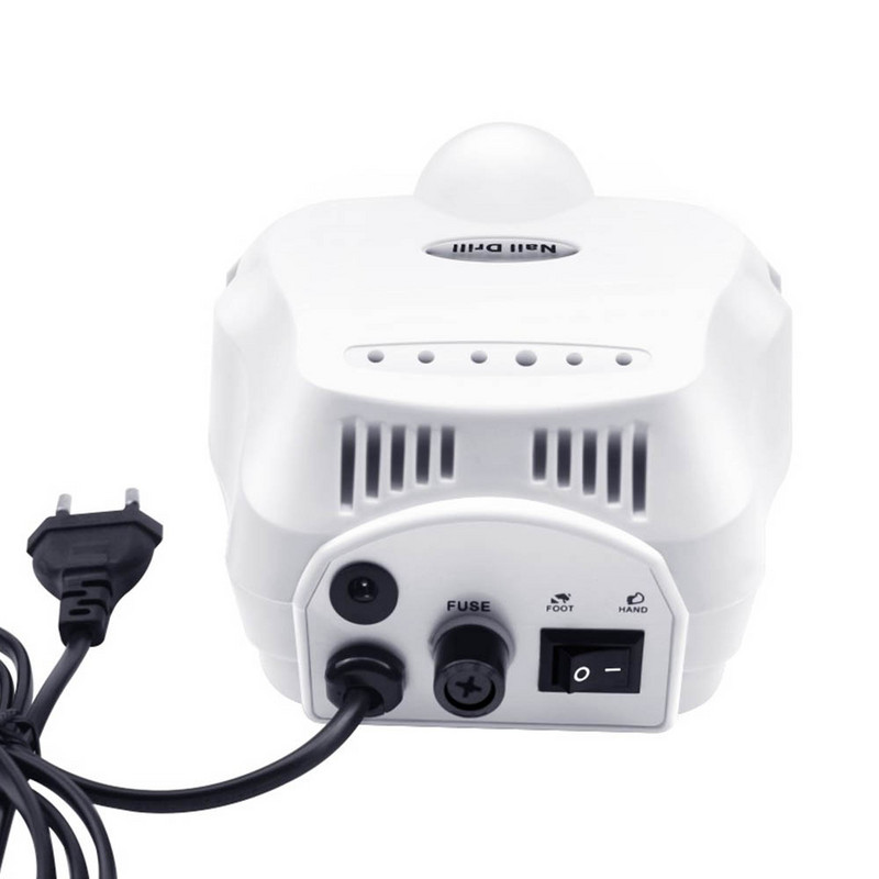 35000 aps./min elektrinė nagų gręžimo mašina Elektrinė nagų dildė su manikiūro pedikiūro pjaustytuvu profesionaliems pedikiūro nagų įrankiams