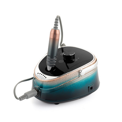 Belaidė nagų gręžimo mašina 35000 RPM įkraunama nagų gręžimo mašina profesionali nagų dailės manikiūro įrangos rinkinio dildė pjaustyklė