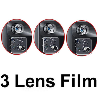6 viename fotoaparato objektyvo apsauginis grūdintas stiklas, skirtas Xiaomi Poco X4 X3 Pro X4 NFC ekrano apsauginė plėvelė ant Poco X4 Pro 5G stiklo