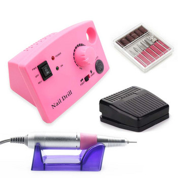 80W 2-IN-1 Nail Drill & Nail Dust Collector Manicure With Power Fan Mill Cutter Machine For Manicure Nail Pedicure File