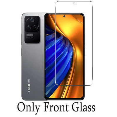 HD grūdintas stiklas, skirtas Poco F4 5G ekrano apsaugai, fotoaparato objektyvo plėvelė, skirta Xiaomi Poco F4 5G apsauginiam stiklui