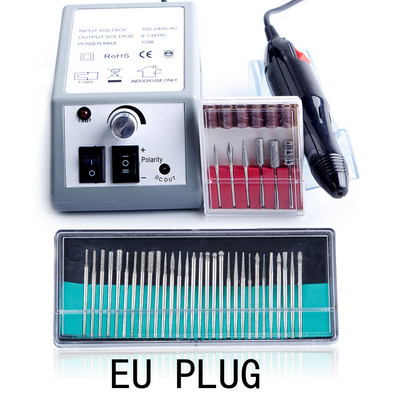 20000 Elektrilised küünepuurid, maniküüri ja masina puuriterade komplekt, pediküüri küünetööriistade komplekt küünte elektriline küüneviili poleerimismasin