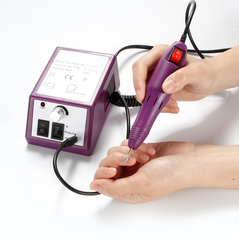 20000 Elektrilised küünepuurid, maniküüri ja masina puuriterade komplekt, pediküüri küünetööriistade komplekt küünte elektriline küüneviili poleerimismasin