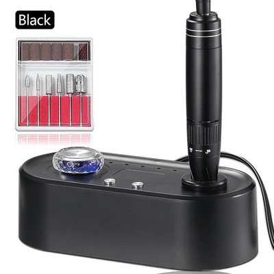 Mașină electrică de găurit unghii, 40000 rpm, cu modul de pauză, cu vibrații reduse, freză pentru manichiură profesie, pentru utilizarea în salonul de unghii acrilice