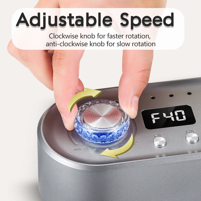 Mașină electrică de găurit unghii, 40000 rpm, cu modul de pauză, cu vibrații reduse, freză pentru manichiură profesie, pentru utilizarea în salonul de unghii acrilice