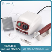 Erős 210 207B 35K Control 40000RPM 65W nagy sebességű elektromos manikűrfúró körömfúró géphez Polírozó manikűr szerszámok