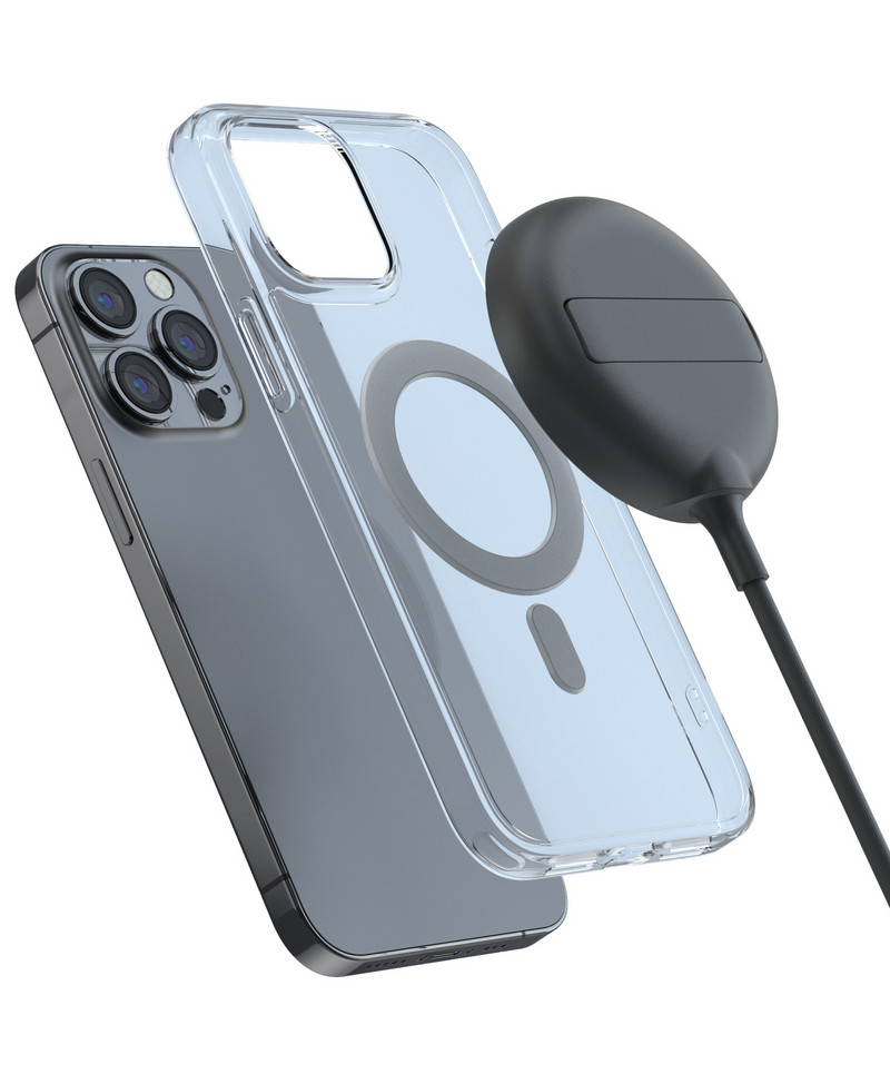 15 W gyors Macsafe vezeték nélküli töltő iPhone 13Pro Max 13 13Pro 13mini mágneses töltőállomáshoz iPhone 12Pro Max 12 12Pro készülékhez