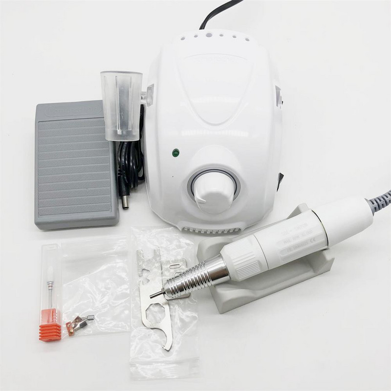 65 W BT MARATHON-Champion-3 mikromotoro valdymo blokas 35000 aps./min Aukštos kokybės rankenos elektrinis manikiūro gręžimo rinkinys Nagų gręžimo įranga