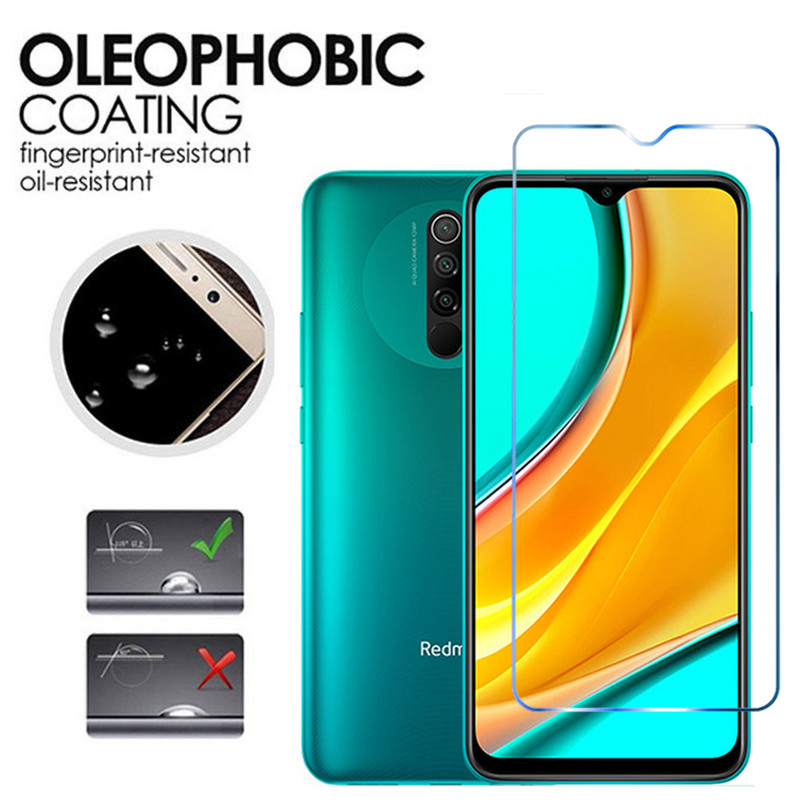 Προστατευτικό οθόνης για Xiaomi Redmi 9C NFC 9A 9T Global 2in1 Tempered Glass φακός κάμερας Προστατευτικό φιλμ σε γυαλί Redmi 9 9C NFC 9A