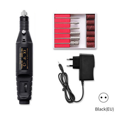 Noul aparat de găurit electric pentru unghii, 35000 rpm, mașină de manichiură, pentru manichiură, pedichiură, instrumente pentru pile de unghii, truse de găurit, truse de instrumente