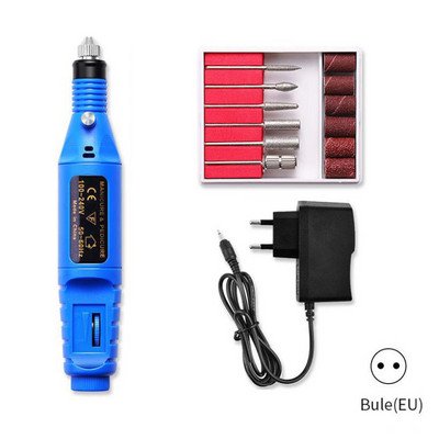 Noul aparat de găurit electric pentru unghii, 35000 rpm, mașină de manichiură, pentru manichiură, pedichiură, instrumente pentru pile de unghii, truse de găurit, truse de instrumente