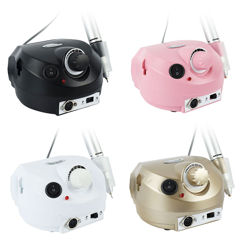 Noul aparat de găurit electric pentru unghii, 35000 rpm, mașină de manichiură, pentru manichiură, pedichiură, instrumente pentru pile de unghii, truse de găurit, truse de instrumente