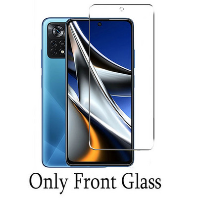 Προστατευτικό οθόνης για Xiaomi Poco X4 Pro 2 σε 1 Tempered Glass Φιλμ φακού κάμερας Προστατευτικό γυαλί σε γυαλί Xiaomi Poco X4 5G Pro