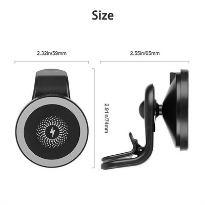 30W magnetická bezdrôtová nabíjačka, stojan do vetracieho otvoru do auta, držiak telefónu, rýchlonabíjacia stanica pre iPhone Pro Max, QI nabíjačka