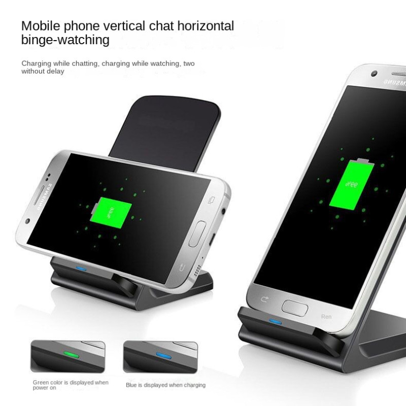 15 W vezeték nélküli töltő Huawei iPhone Xiaomi Samsung hordozható gyorstöltő mobiltelefon-tartó vezeték nélküli töltőhöz