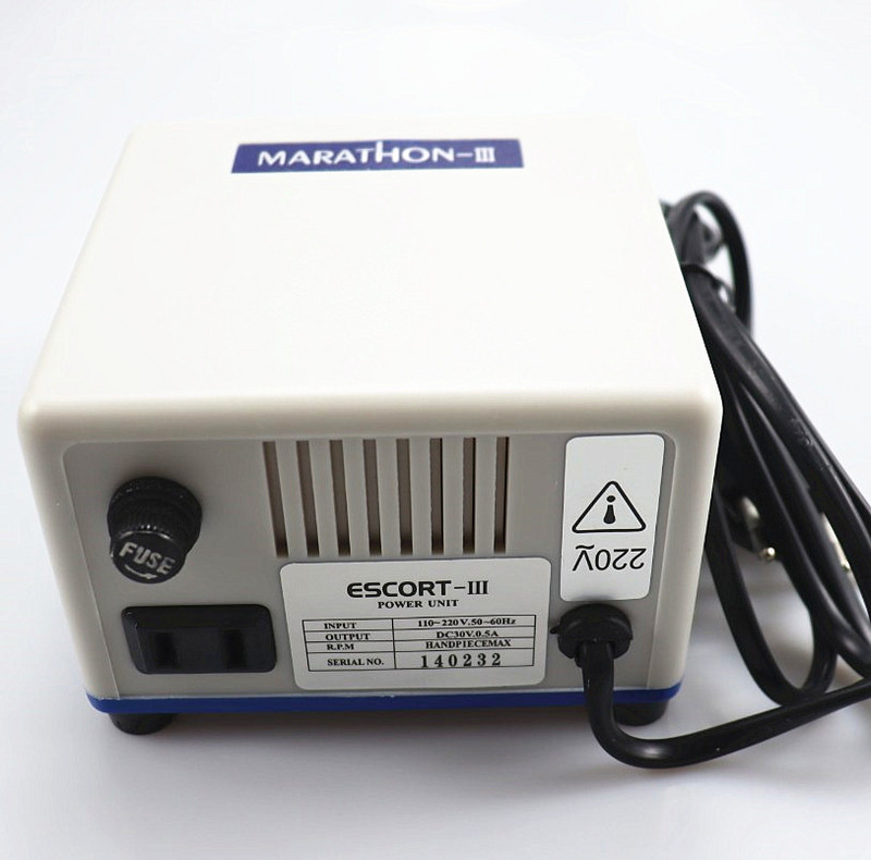 STRONG 210 Dental Lab MARATHON mikromotoros gép N3 + PRO 105LN 50000RPM kézidarab egyenes kontraszögű kézidarab