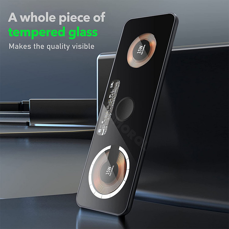 30W magnetski bežični punjač 3 u 1 stalak s dvostrukom podlogom od 15 W za iPhone 14 13 12 Pro/Airpod 3/iWatch 8 7 Transparent Qi brzi punjači