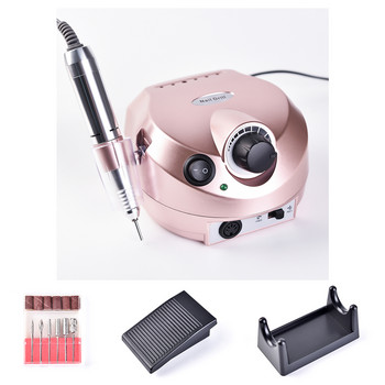 Nail Drill Machine 35000RPM Pro Manicure Machine Apparatus For Manicure Pedicure Kit Electric Nail File With Cutter Nail Tool RU