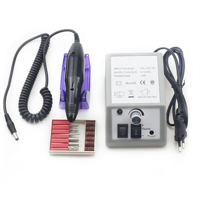 Pro 35000RPM elektromos körömfúró gép elektromos manikűr gép fúró kiegészítők pedikűr készlet körömfúró reszelő köröm szerszámok