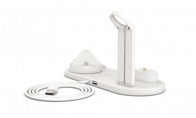 Ασύρματος φορτιστής τρία σε ένα Κατάλληλος για iPhone Android Κινητό τηλέφωνο Samsung Ακουστικά Apple Watch Βάση ασύρματου φορτιστή