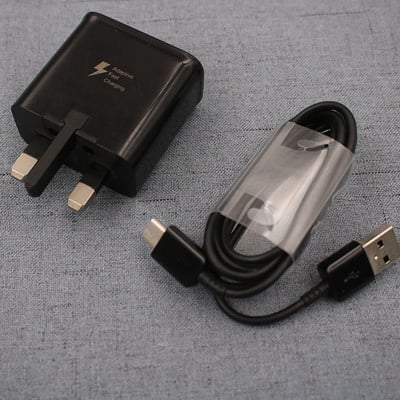 Rýchlonabíjačka 9V/1,67A UK Nabíjací adaptér USB C kábel pre Samsung Galaxy A52 A50 A13 A71 A51 A21S A32 A22 A30 A40 A70 M31 M13 S8