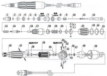 Strong 210 102L 105L Handle Spindle For Electric Machine Drill Drill Formling Cutters Αξεσουάρ