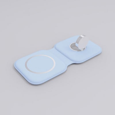 15 W kokkupandav Macsafe Duo laadija iPhone'ile Apple Watch Airpods Dual Macsafe laadimisjaam kiired Qi magnetilised juhtmevabad laadijad