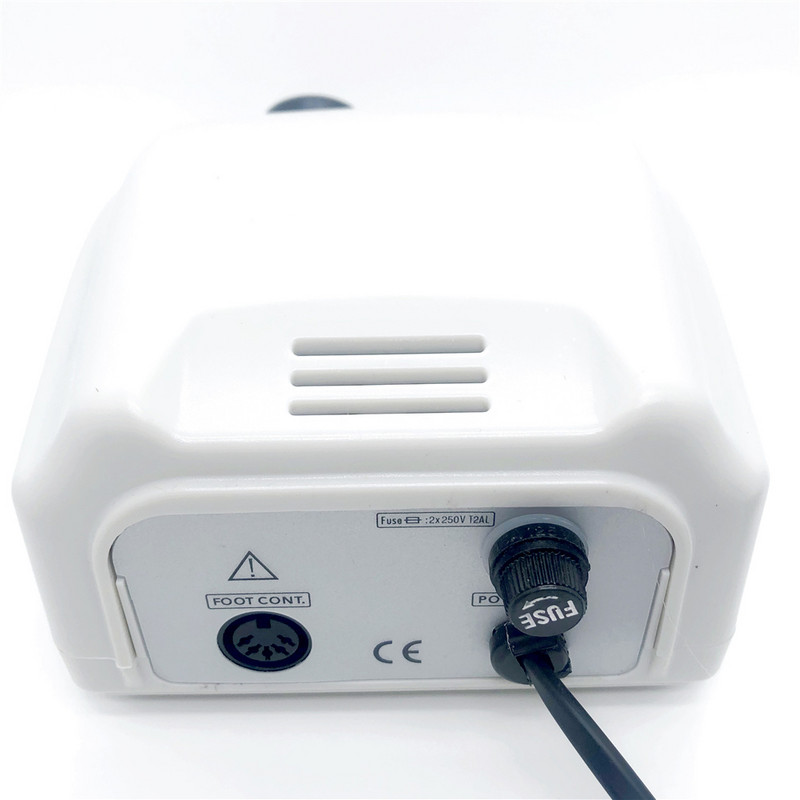 STRONG 207B ezüst 65w-os vezérlődoboz 35000rpm 120II fogantyús elektromos körömfúró lakkozó gép manikűr körömfúró készlet