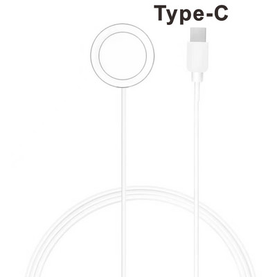 Φορτιστής ρολογιού για Apple Watch 1 2 3 4 5 6 7 Σειρά iWatch Καλώδιο USB Τύπου C Σταθμός φόρτισης βάσης για Samsung Galaxy Xiaomi Watch