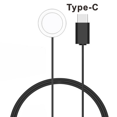 Φορτιστής ρολογιού για Apple Watch 1 2 3 4 5 6 7 Σειρά iWatch Καλώδιο USB Τύπου C Σταθμός φόρτισης βάσης για Samsung Galaxy Xiaomi Watch