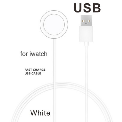 Φορτιστής ρολογιού για Apple Watch 1 2 3 4 5 6 7 Σειρά iWatch Καλώδιο USB Τύπου C Σταθμός φόρτισης βάσης για Samsung Galaxy Xiaomi Watch