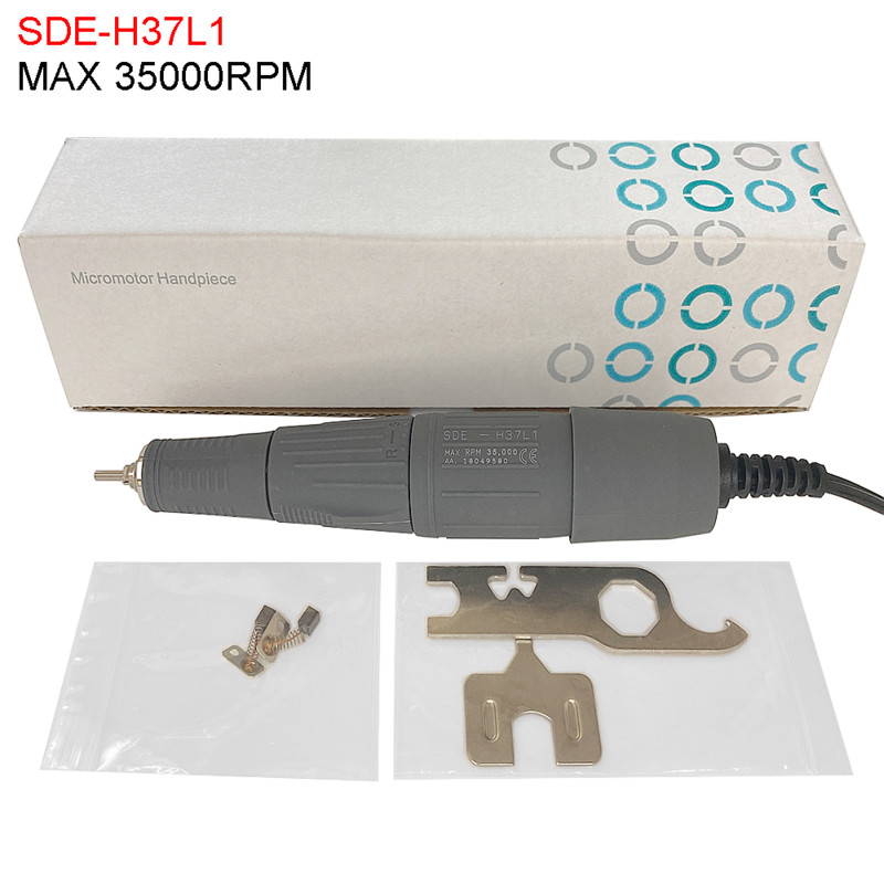 Mašinų manikiūras BT Marathon Control Box Champion-3 65W SDE H37L1 rankena 35000RPM elektrinis nagų gręžtuvas, nagų dildės įrangos rinkinys