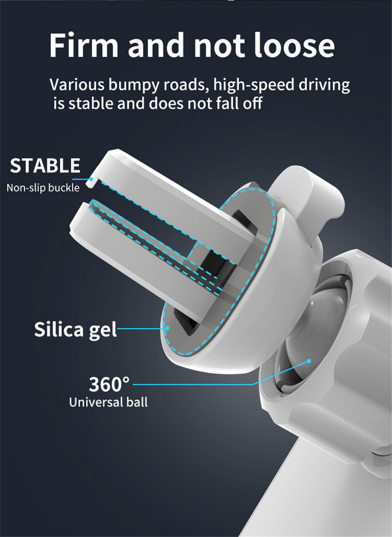 65W auto magnetski bežični punjač ventilacijski otvor držač telefona za iphone 12 13 14 Mini Pro Max auto punjači stanica za brzo punjenje