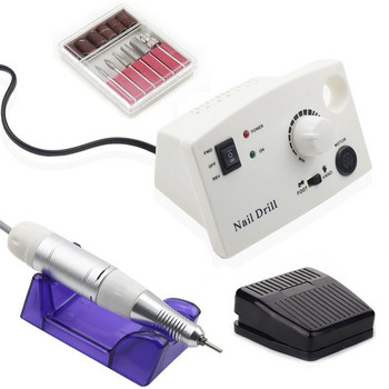 80W 2-IN-1 Nail Drill & Nail Dust Collector Manicure With Power Fan Mill Cutter Machine For Manicure Nail Pedicure File