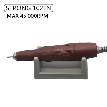 Ηλεκτρικό στυλό για βερνίκι νυχιών Strong 210 102LN 45K Handle Nail Drills Machine Μανικιούρ πεντικιούρ Ηλεκτρικές λίμες Εξοπλισμός νυχιών