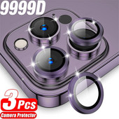 IPhone 14 Pro Max Glass Diamond Glitter Metal Camera Protector for IPhone 14 Pro Max Back Lens Camera Protector Glass