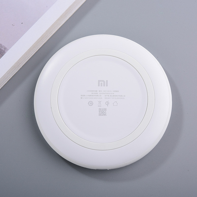 Bezdrôtová nabíjačka Xiaomi 18W Qi pre Mi 11 10 9 Pro pre iPhone 11 12 X XR XS Max 8 Rýchlonabíjacia podložka s adaptérom EU, kábel typu C