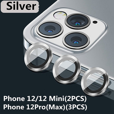 Objektīva metāla gredzena aizsargstikls iPhone 11 12 13 14 Pro Max Diamond Glitter kameras aizsardzība iPhone 12 13 11 14 Pro Max