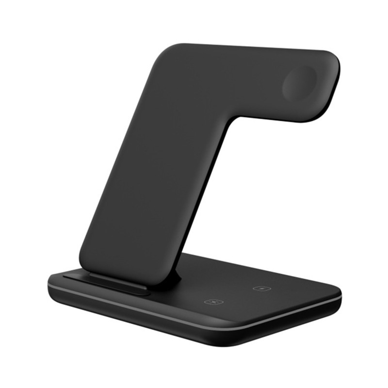 Stație de încărcare fără fir 3 în 1 pentru Apple Watch Airpods Pro 15W Încărcătoare rapide cu inducție pentru iPhone 11 12 13 14 Pro Max iWatch