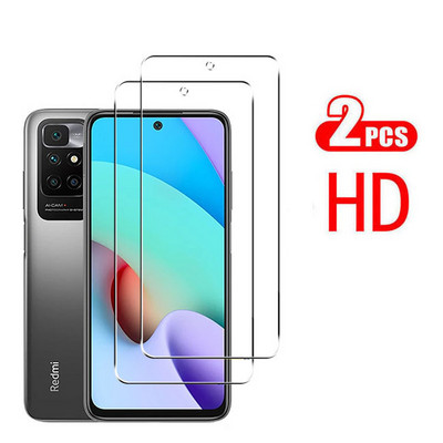 4in1 Tempered Glass για Xiaomi Redmi 10 2022 NFC 10C Global Screen Protector Κάμερα Προστατευτική μεμβράνη φακού για Redmi 10C