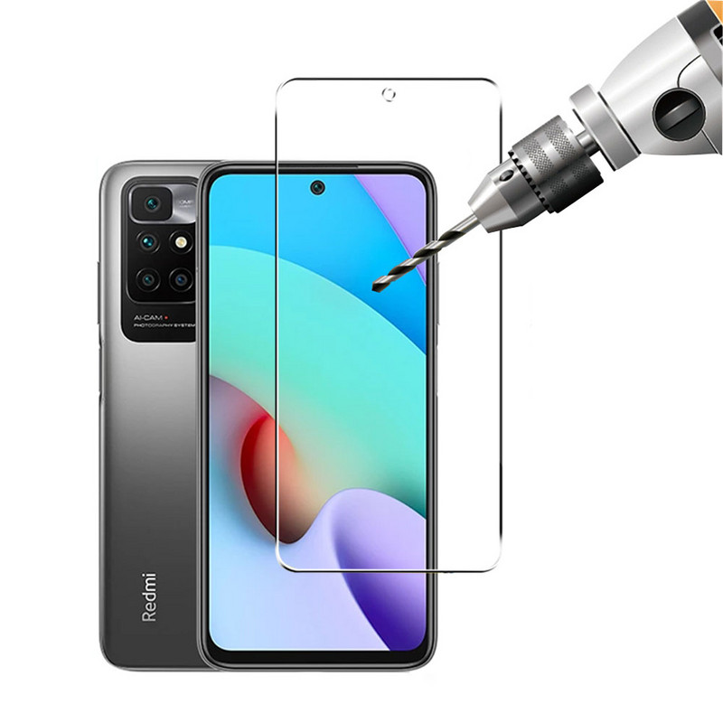4in1 Tempered Glass για Xiaomi Redmi 10 2022 NFC 10C Global Screen Protector Κάμερα Προστατευτική μεμβράνη φακού για Redmi 10C