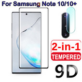 Sticlă de protecție a lentilei camerei 2in1 pentru Samsung Galaxy Note 10 Plus Sticla pentru Samsung Note10 Plus Note10+ Note 10 Plus Film pentru obiectiv