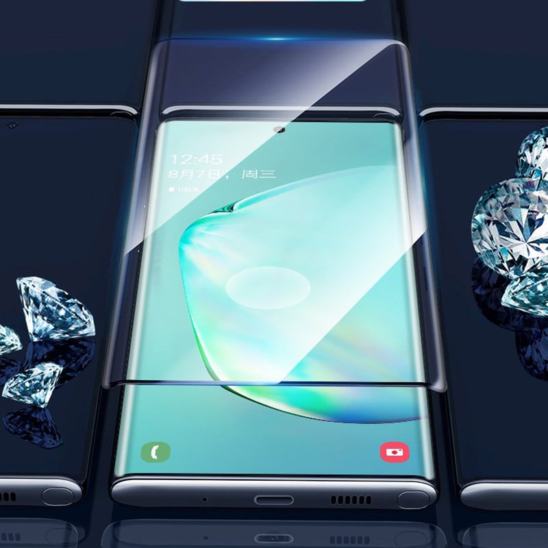 Sticlă de protecție a lentilei camerei 2in1 pentru Samsung Galaxy Note 10 Plus Sticla pentru Samsung Note10 Plus Note10+ Note 10 Plus Film pentru obiectiv