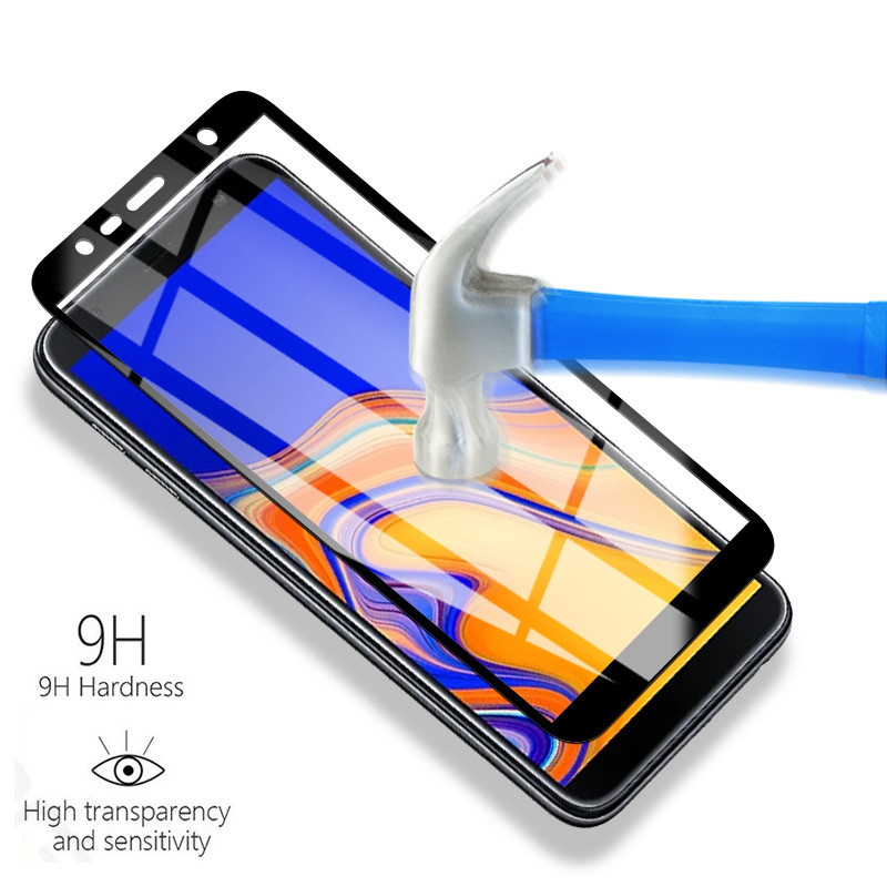 9H Full Cover Tempered Glass For Samsung Galaxy J4 2018 J4 Plus J4 Core J4+ SM-J400F/DS SM-J415F SM-J410F Screen Protector