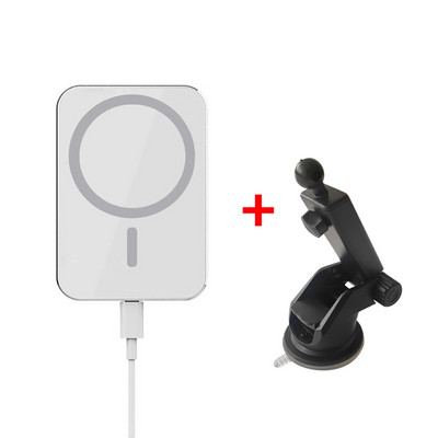 Încărcător magnetic Macsafe de 15W pentru iPhone 13Pro 12 Pro Max 12Mini Încărcător fără fir Macsafing Suport pentru ventilație de mașină carregador sem fio