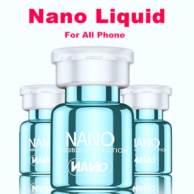 Nano vedel ekraanikaitse iPhone 11 Pro Max 6 7 8 PLUS Samsungi nutitelefonile nähtamatu täiskaanega universaalne 9H ekraanikile