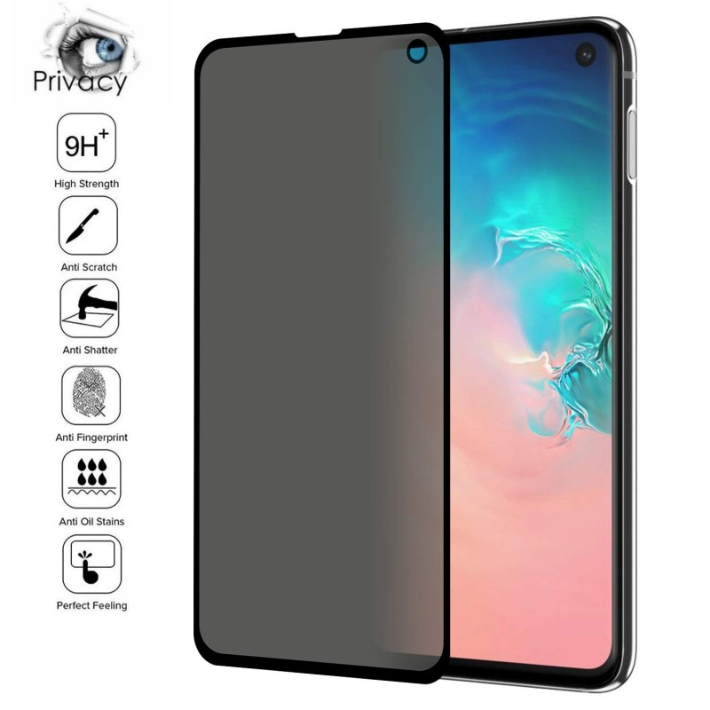 Anti Spy Tempered Glass For Samsung Galaxy S10e Privacy Screen Protector Film For Samsung S 10e Full Cover Protective Glass 5,8"